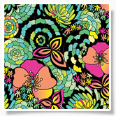 go to Psychedelic Succulents Pattern